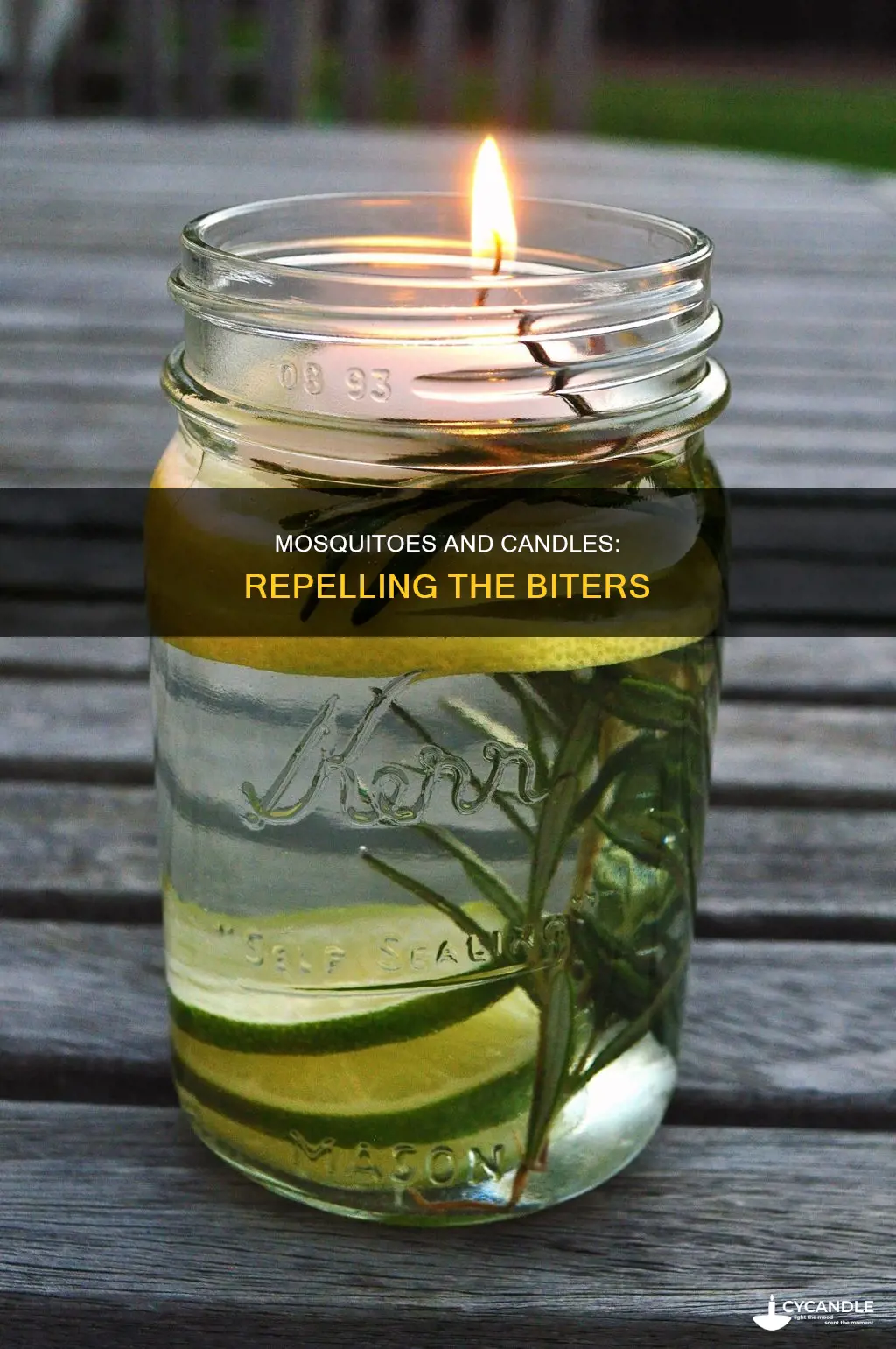 do mosquitoes hate candles