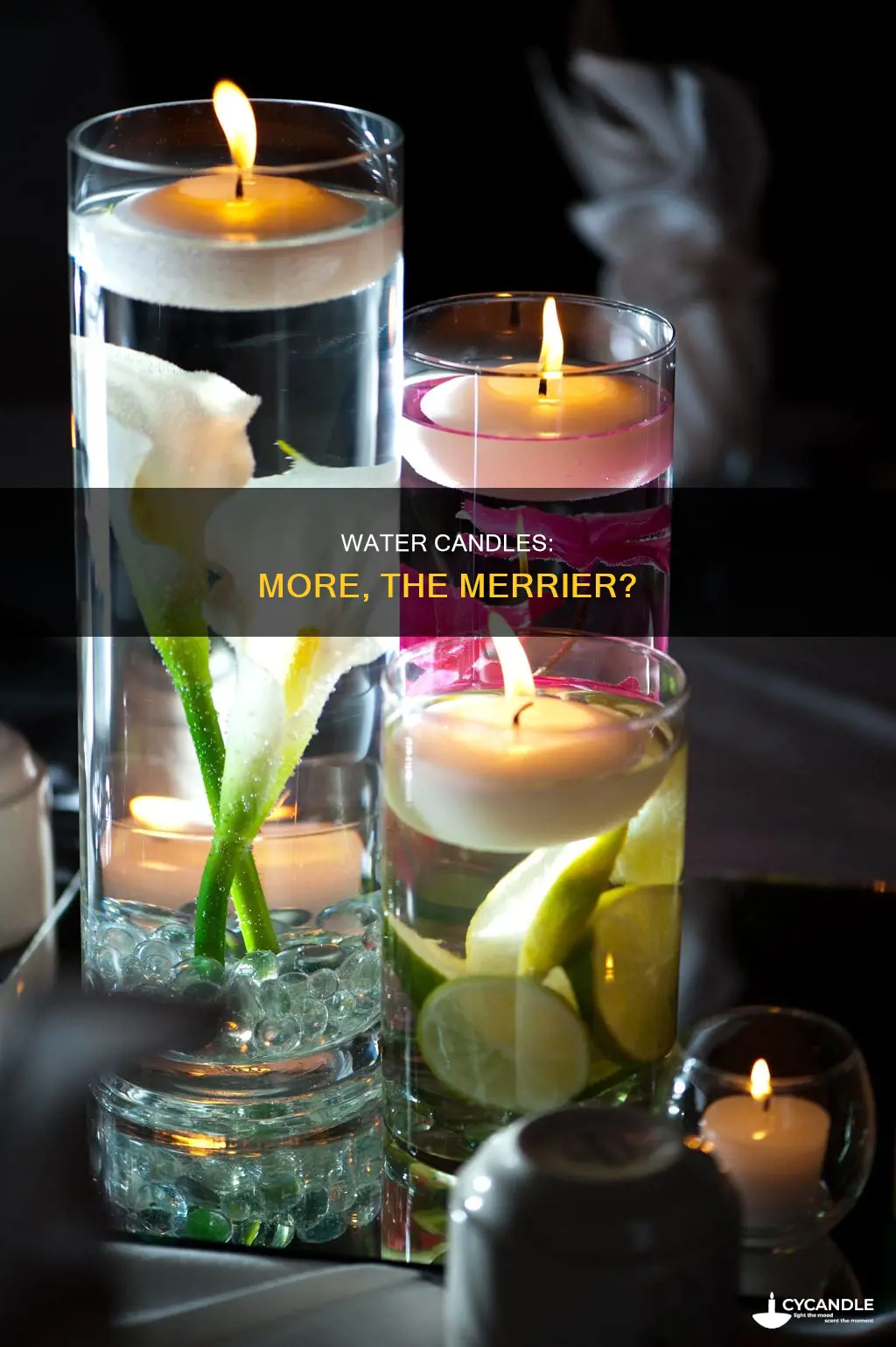do multiple water candles help