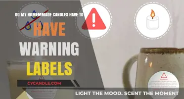 Homemade Candles: Do I Need Warning Labels?