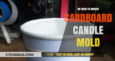 Cardboard Candle Molds: Grease or Not to Grease?