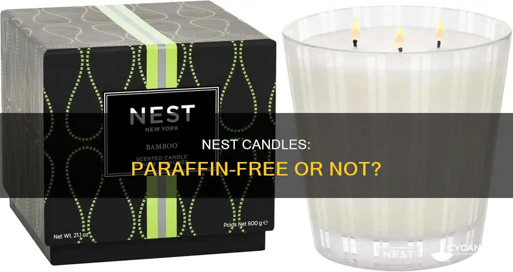 do nest candles have paraffin