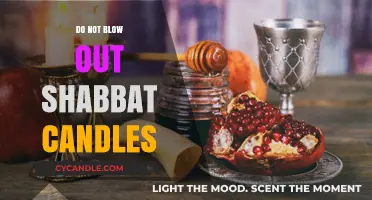 Shabbat Candles: Why You Shouldn't Blow Them Out