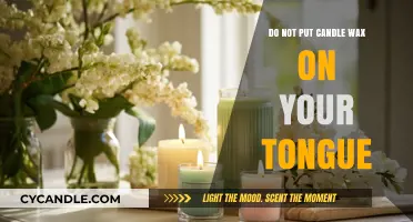 Why Putting Candle Wax on Your Tongue Is a Dangerous Idea