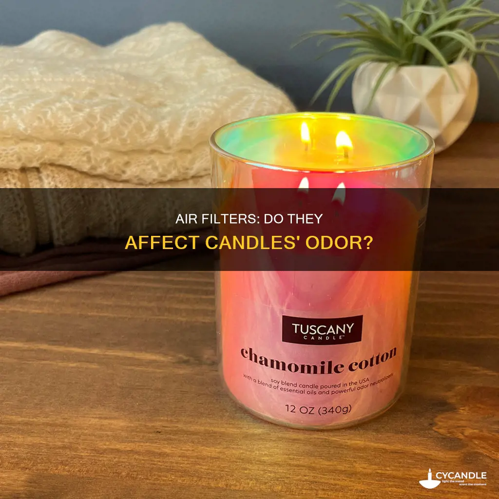 do odor eliminating air filters eliminate candles