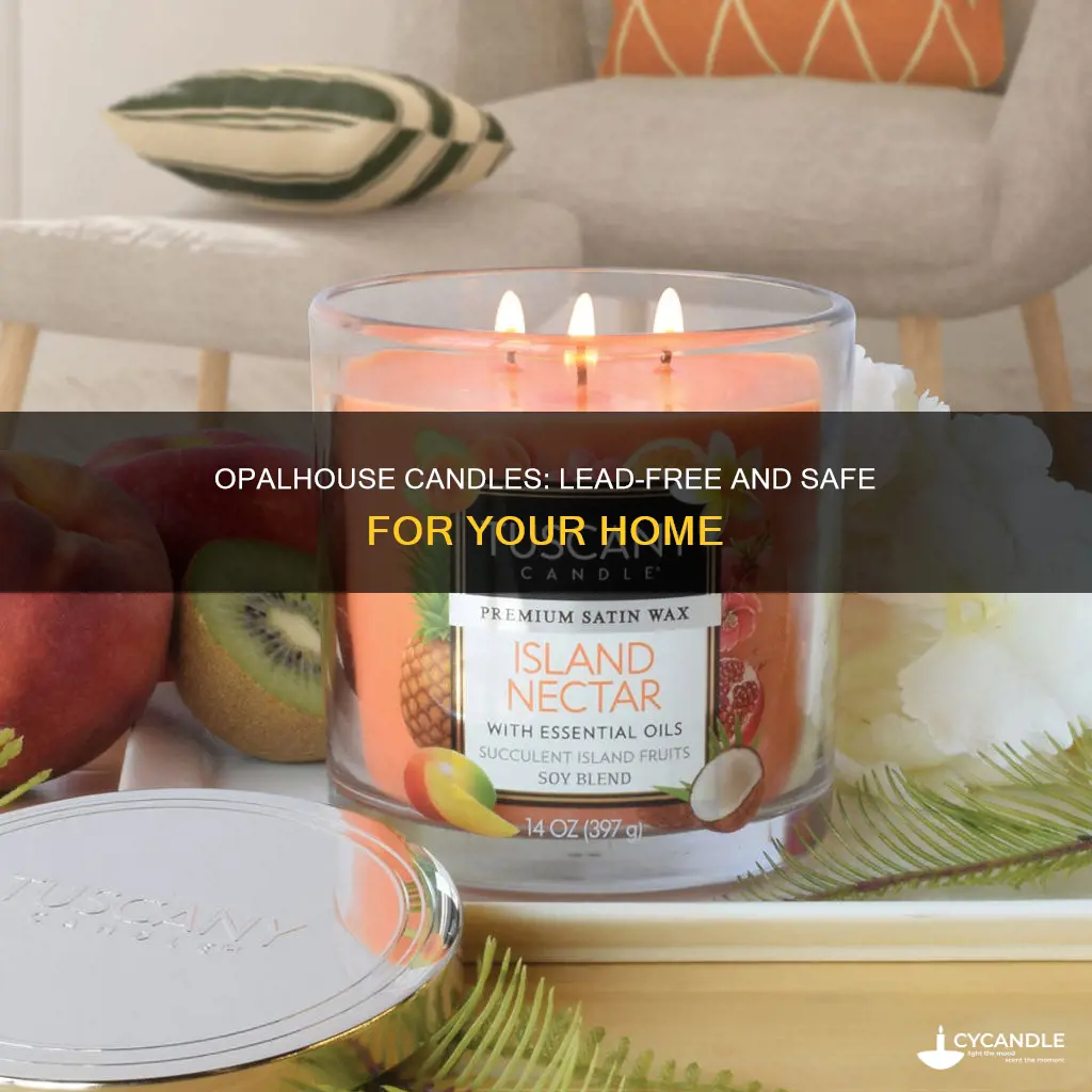 do opalhouse candles have lead