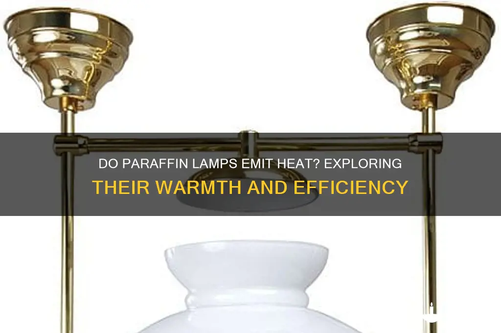 do paraffin lamps give off heat