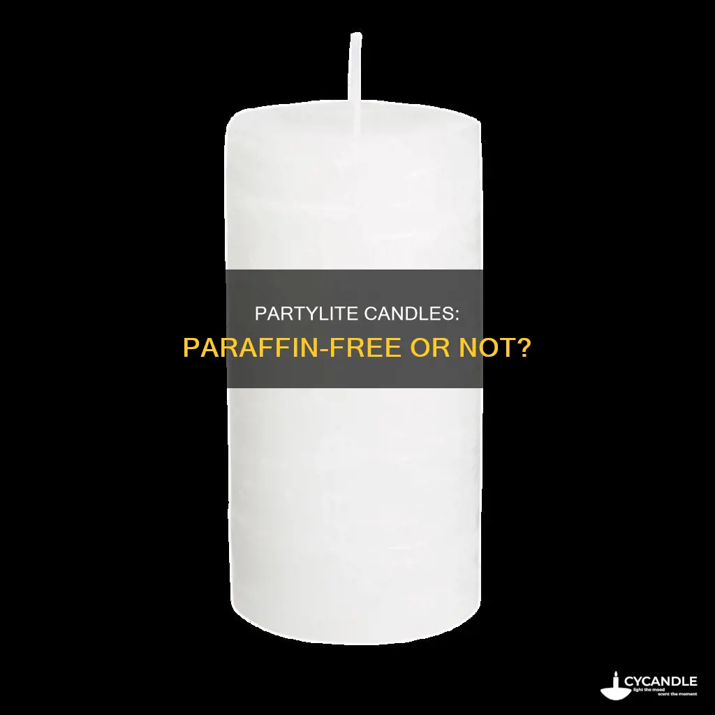 do partylite candles contain paraffin