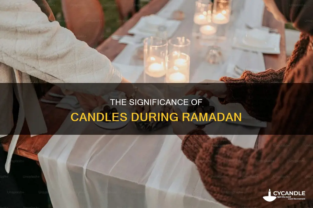 do people hold candles in ramadan