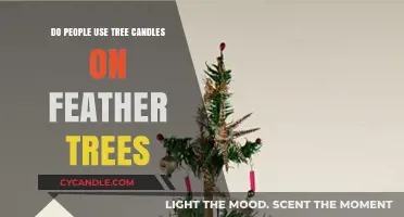 Tree Candles on Feather Trees: A Festive Tradition or Fire Hazard?