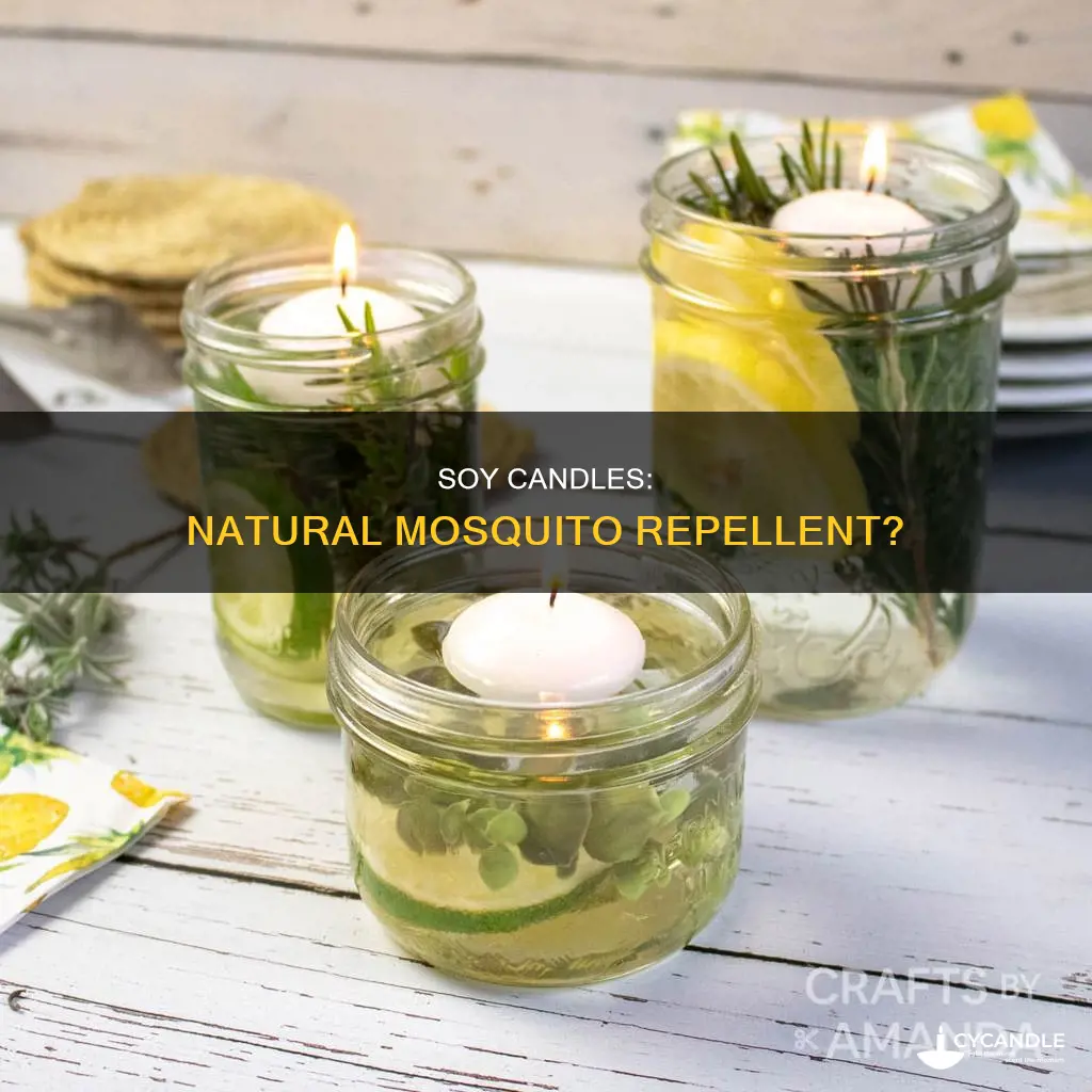 do rosemary and sage soy candles repel mosquitos