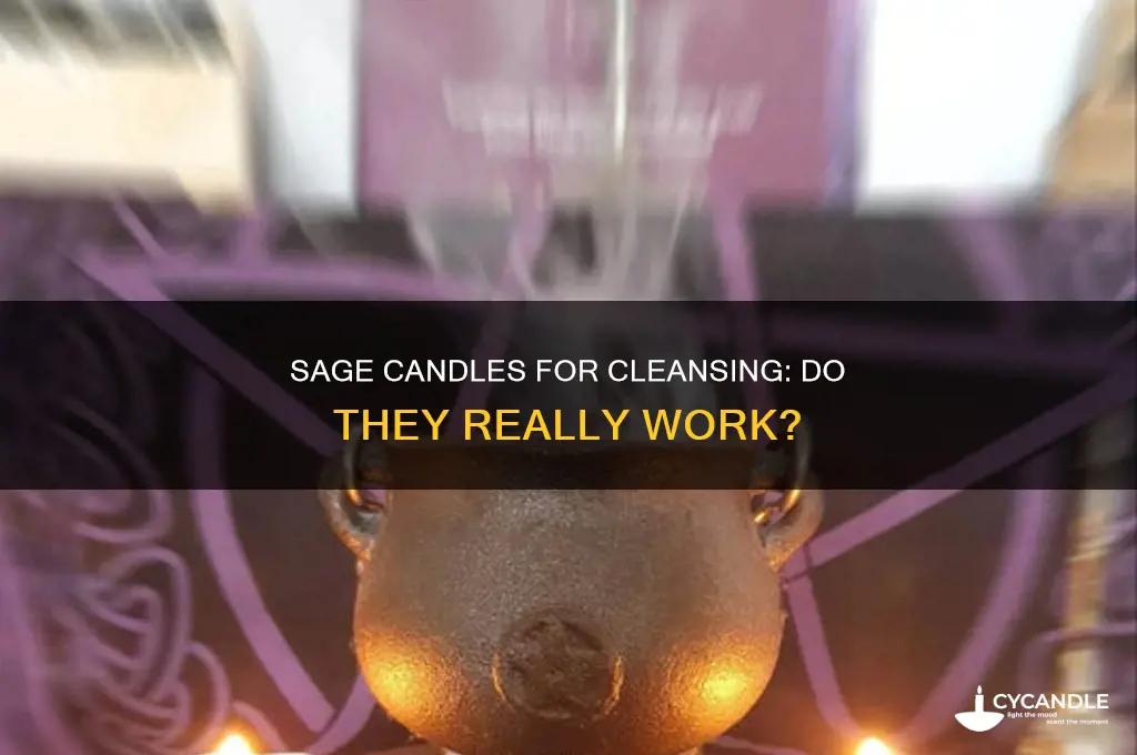 do sage candles work for cleansing