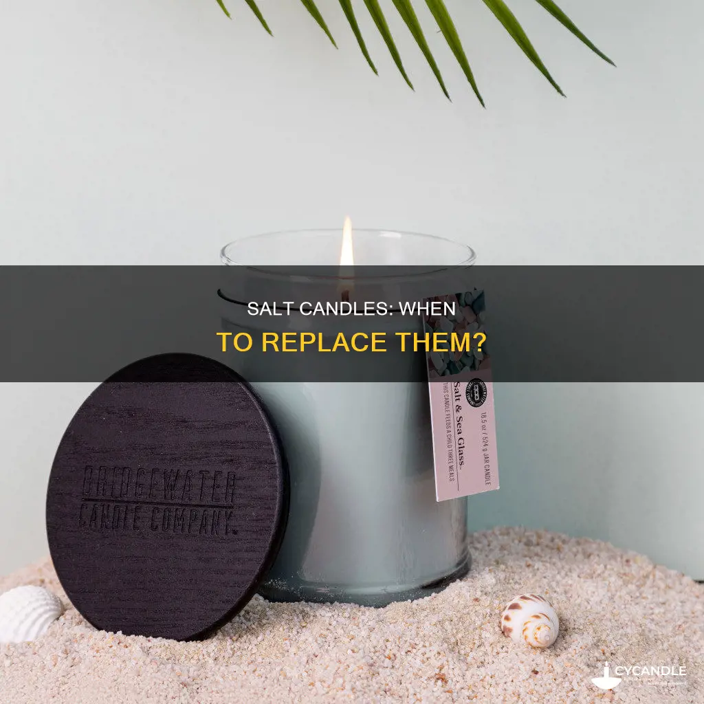 do salt candles need to be replaced