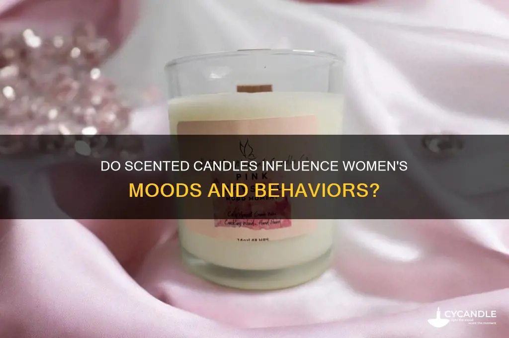 do scented candles make women