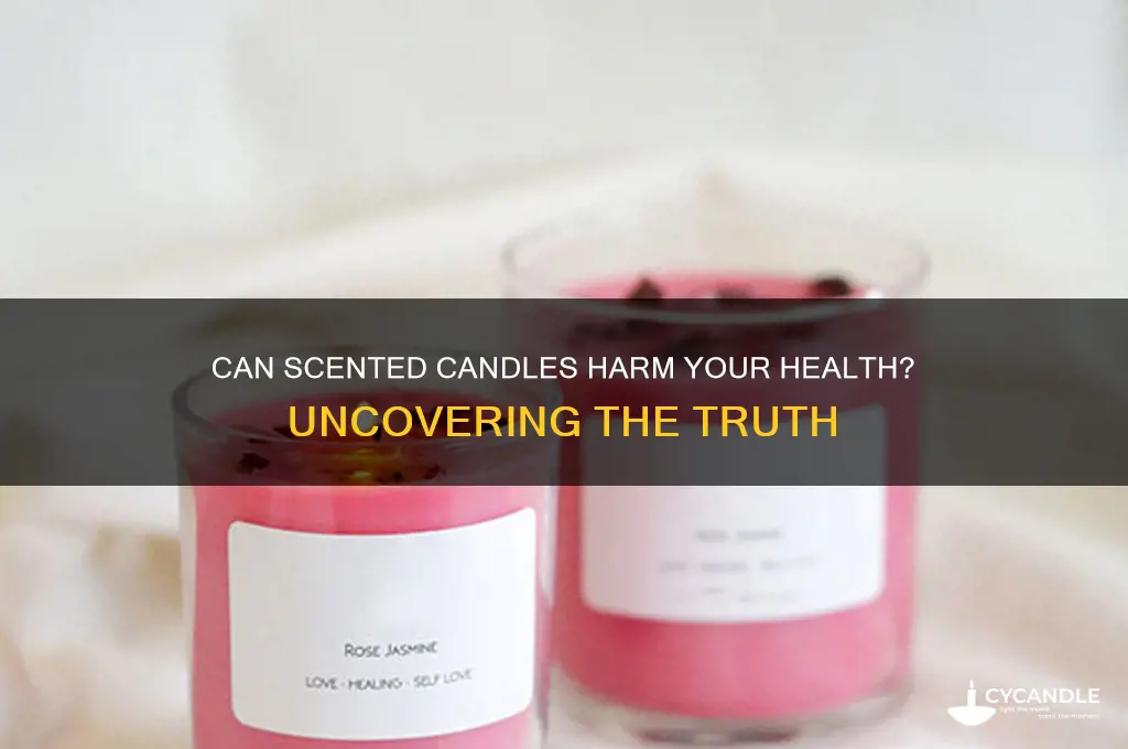 do scented candles make you sick
