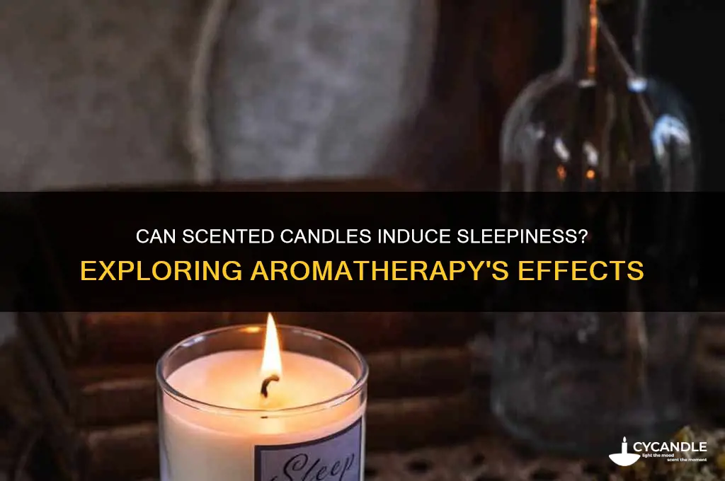 do scented candles make you sleepy