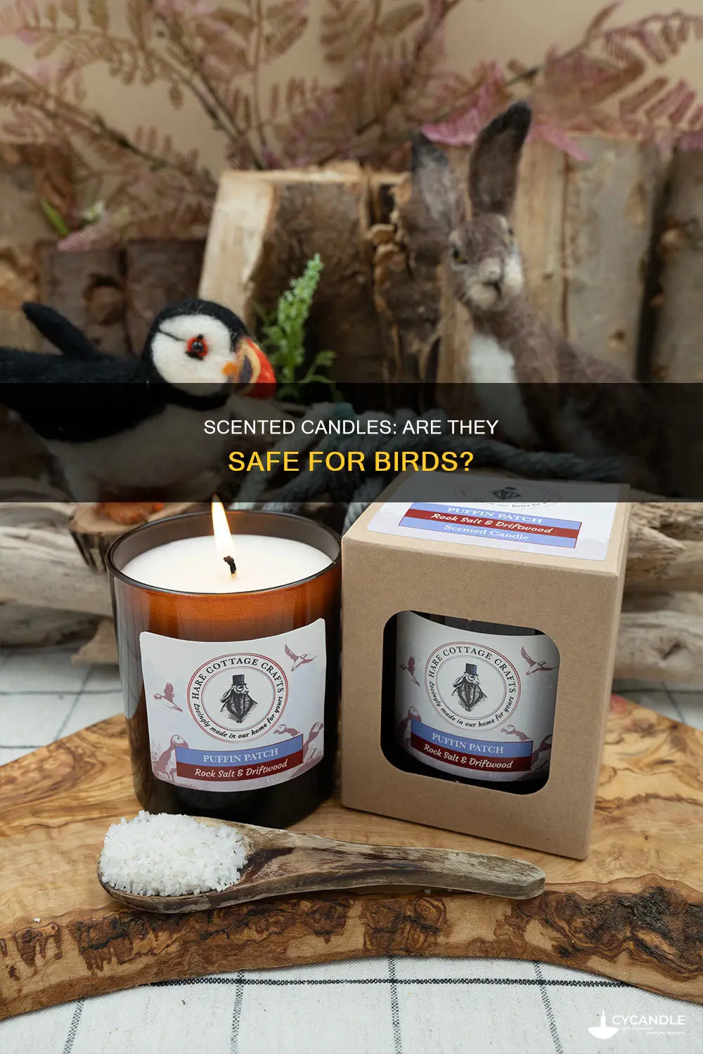 do secented candles hurtbirds