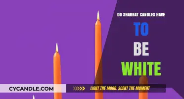 Shabbat Candles: What Color Should You Use?