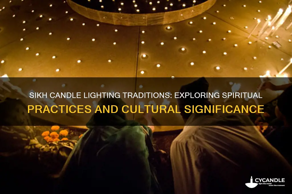 do sikh light candles
