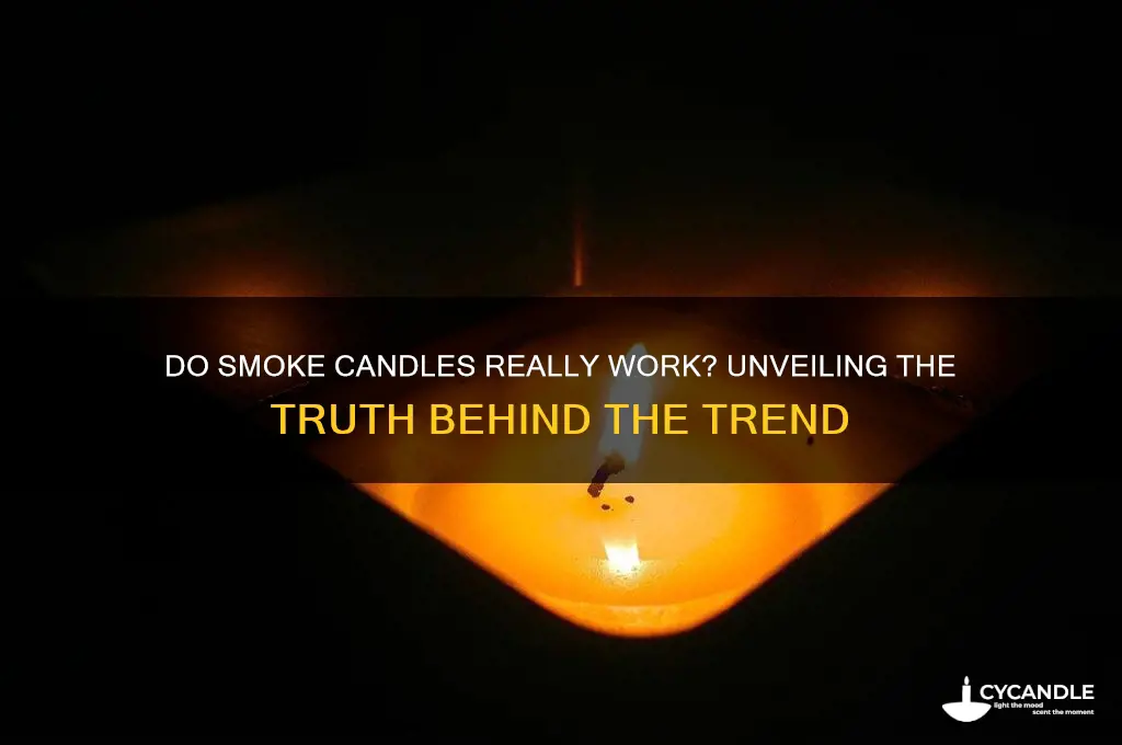 do smoke candles work
