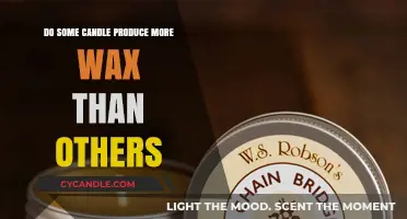 Which Candles Produce More Wax? A Comparative Analysis of Wax Yield