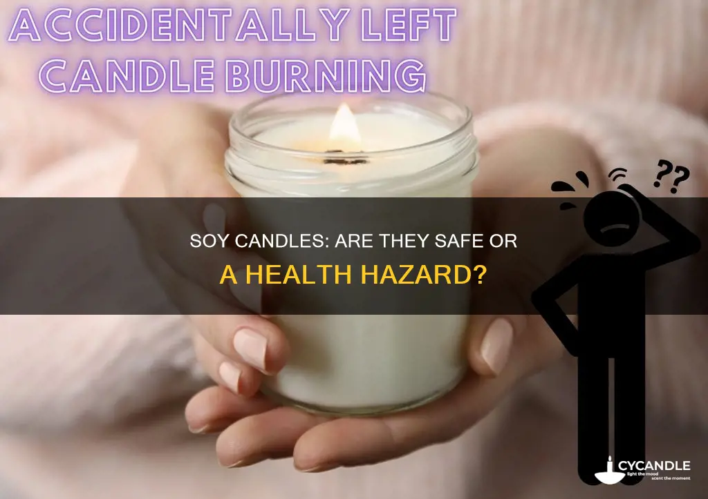 do soy based candles cause health issues