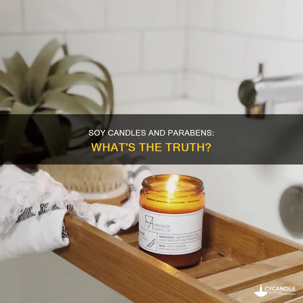 do soy candles have parabens