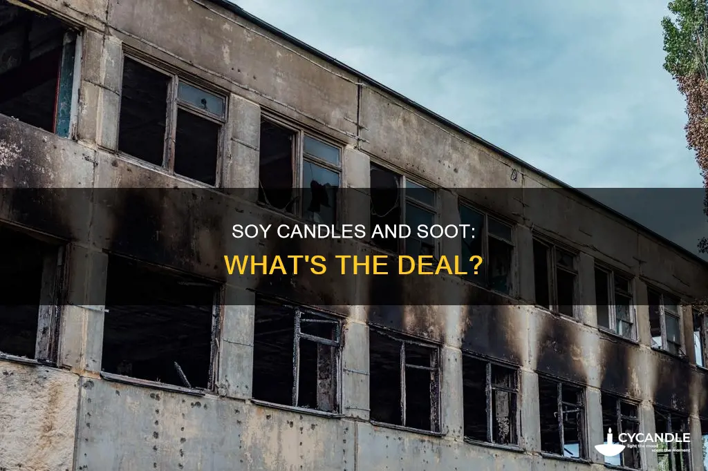 do soy candles leave soot on walls