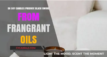 Soy Candles: Black Smoke and Fragrant Oils