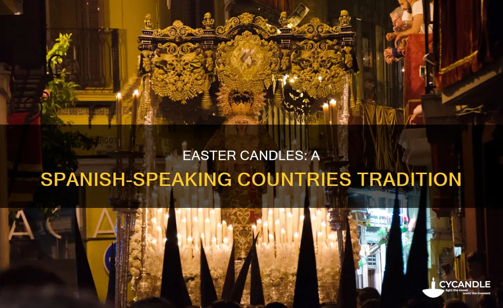 do spanish speaking countries have easter candles