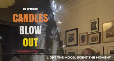 Sparkler Candles: Do They Blow Out?