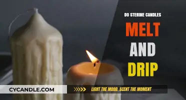 Soy Sterine Candles: Melt and Drip-Free?