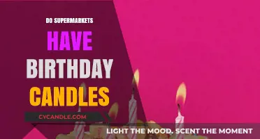 Birthday Candles: Are They Available in Supermarkets?