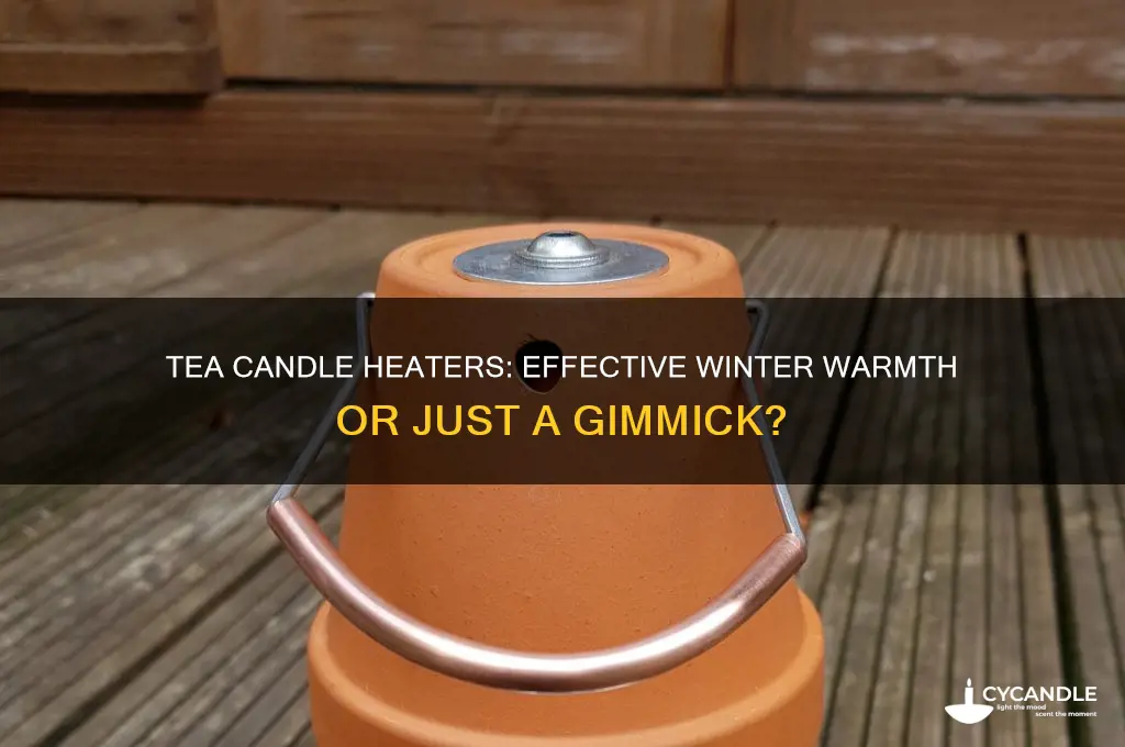 do tea candle heaters really work