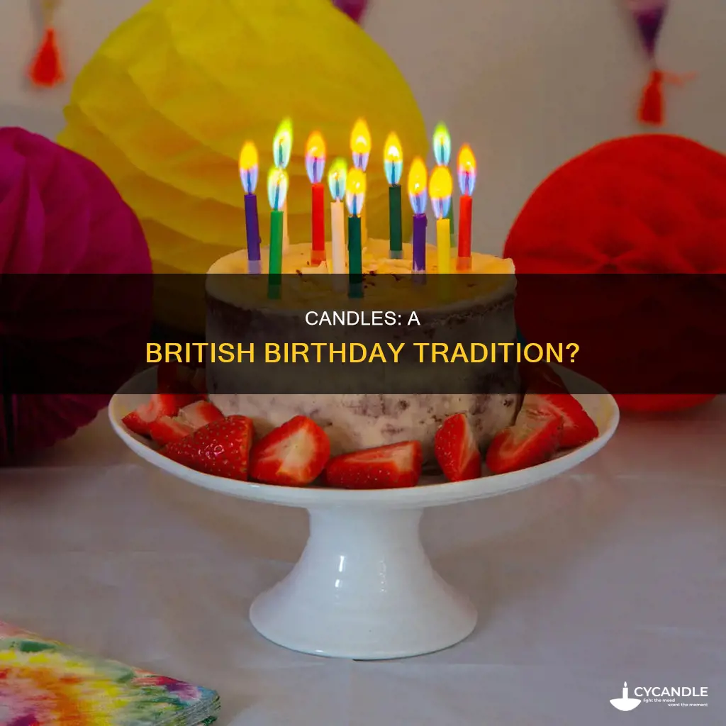 do the british celebrate birthdays with candles