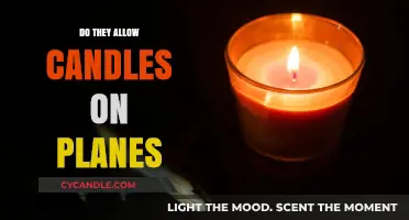 Traveling with Candles: Are They Allowed on Planes?