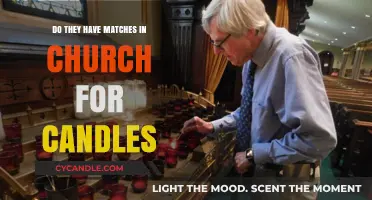 Church Candles: Do They Light With Matches?