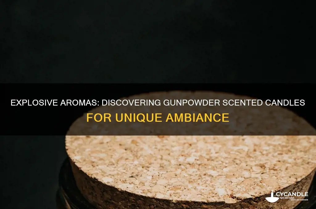 do they make a gunpowder scented candle