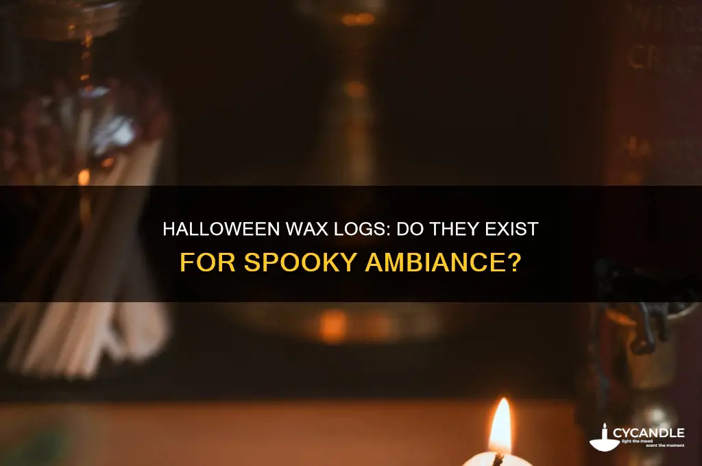 do they make a halloween wax log