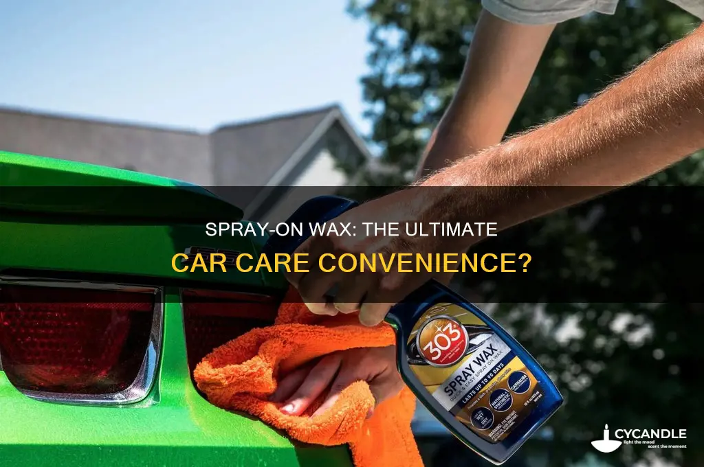 do they make a spray on wax