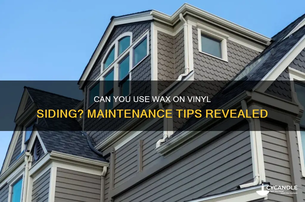 do they make a wax for vinyl siding