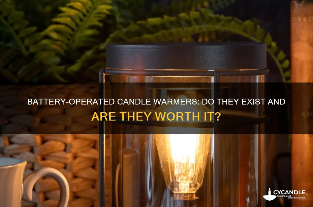 do they make battery operated candle warmers