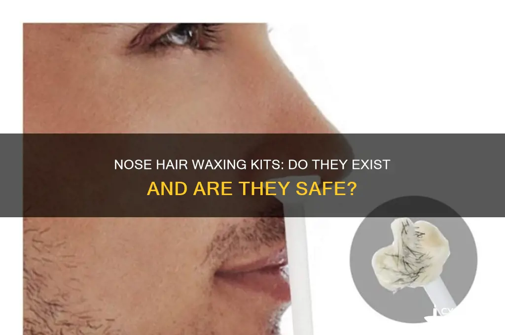 do they make nose hair waxing kits
