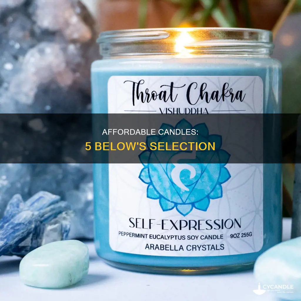do they sell candles at 5 below