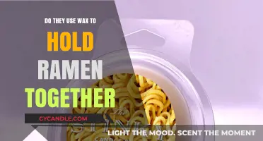 The Truth About Ramen: Does Wax Really Keep Those Noodles Together?