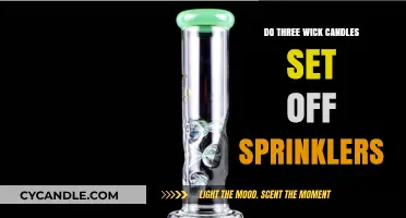 Can Three-Wick Candles Trigger Sprinkler Systems? Fire Safety Explained