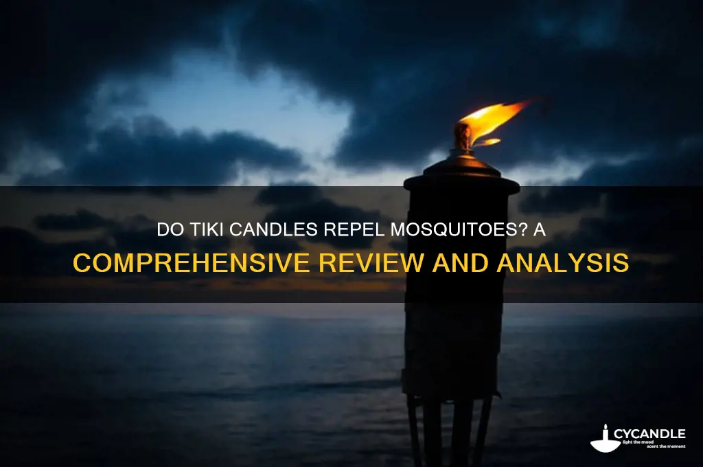 do tiki candles work for mosquitoes