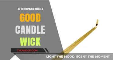 Toothpicks as Candle Wicks: Creative Hack or Fire Hazard?