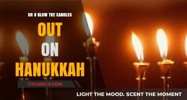 Hanukkah Candles: To Blow or Not to Blow?