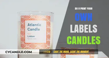 Printing Customized Candle Labels: A Step-by-Step Guide