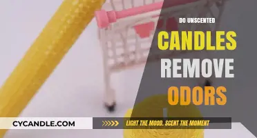 How Do Unscented Candles Remove Odors?